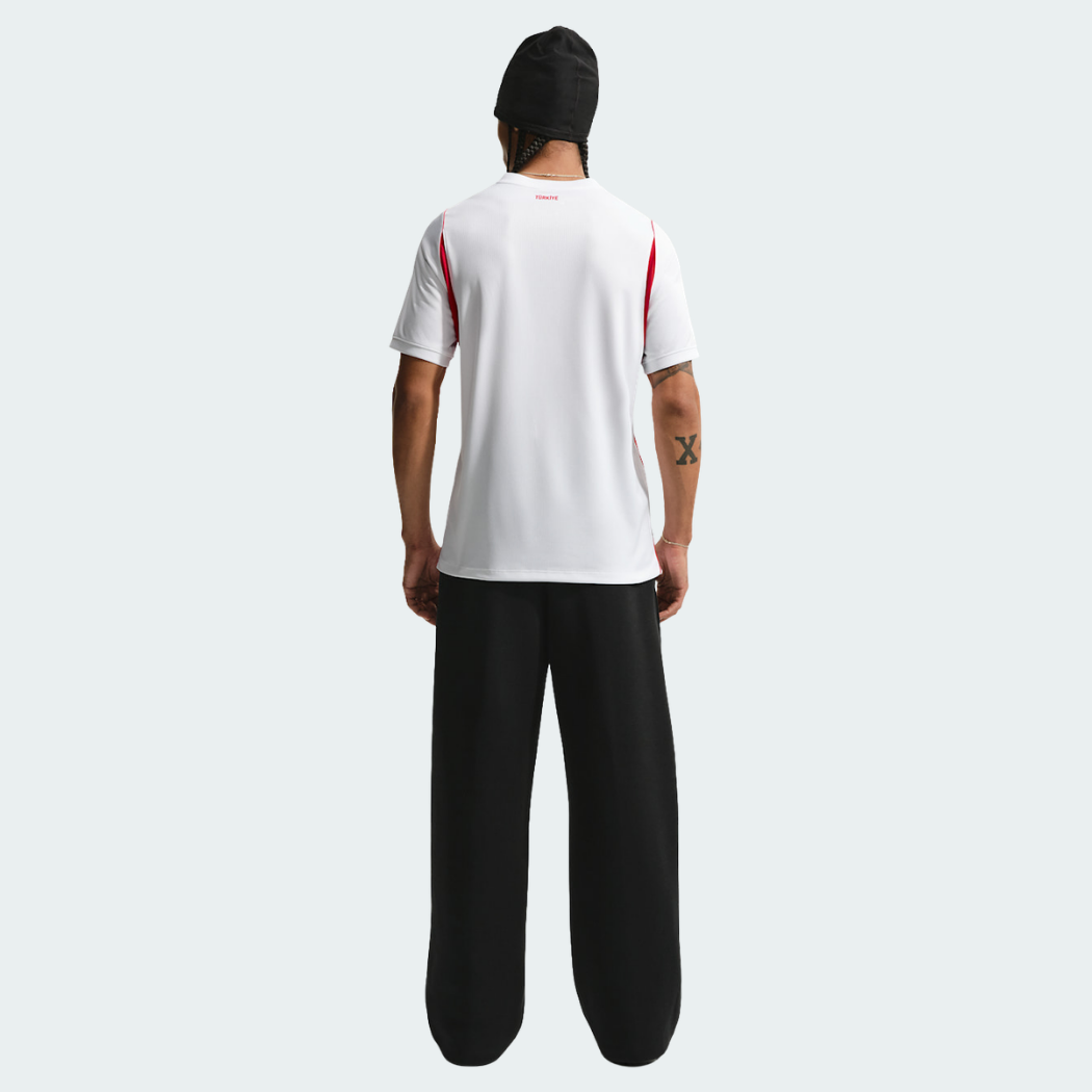 Camisa Turquia 2026/27 II, detalhe da gola