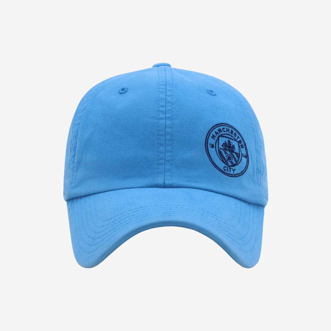 Boné Manchester City - azul claro, vista de costas