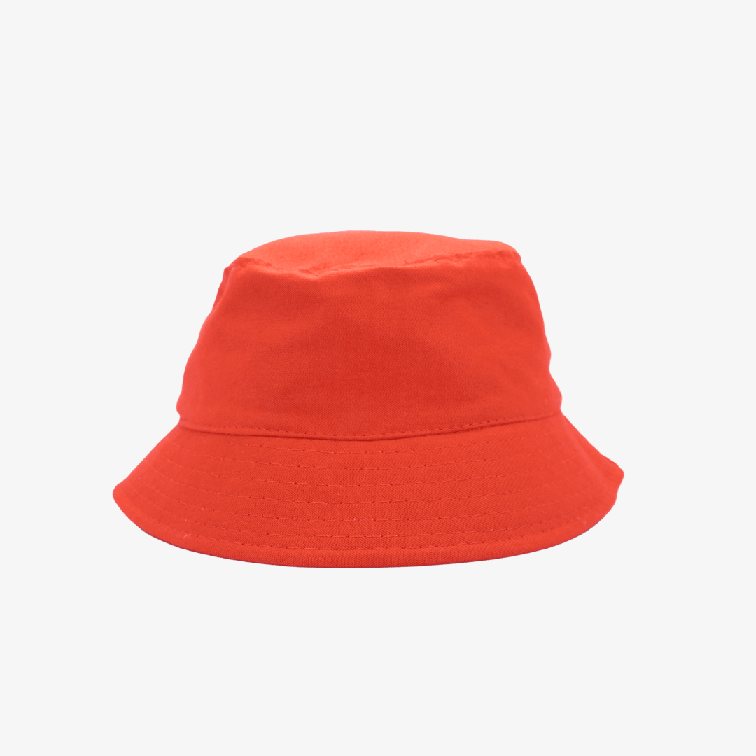Bucket Internacional - Vermelho, detalhe da gola