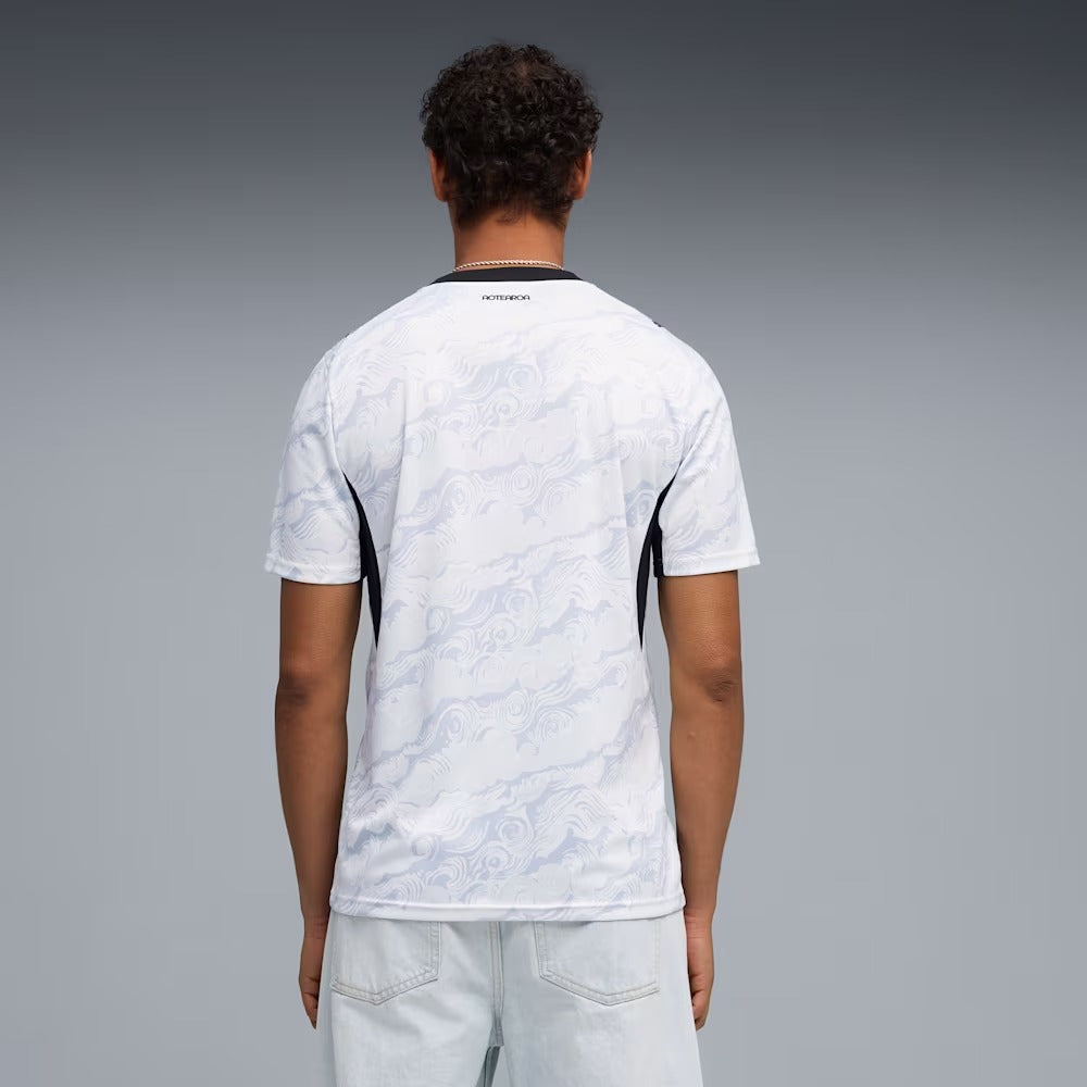 Camisa Nova Zelândia 2026/27 II, detalhe do tecido