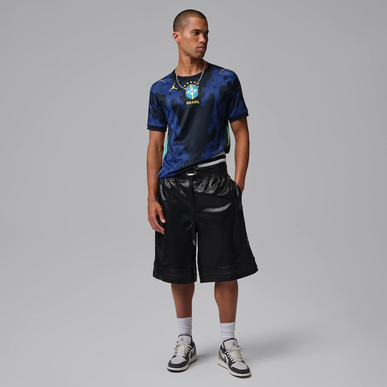 Camisa Seleção Brasileira 2026/27 II, detalhe do tecido