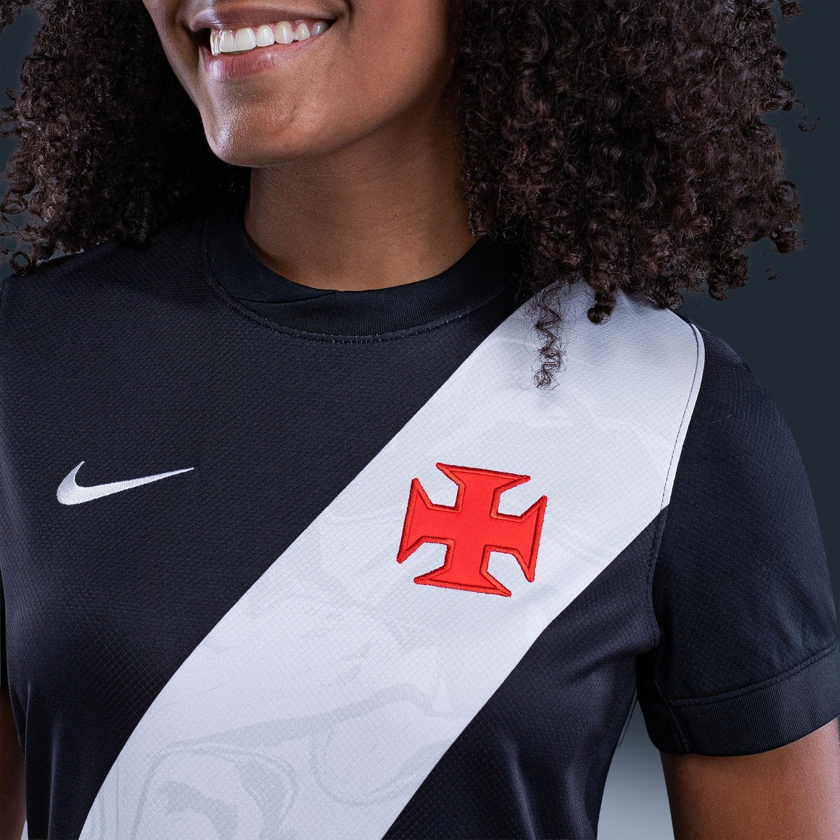 Camisa do Vasco Feminina 2026/27 I, vista de costas