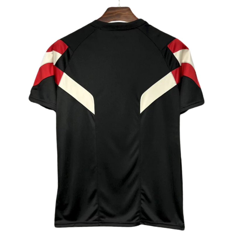 Camisa Manchester United - 24/25 Torcedor Masculina Preta