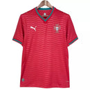 Camisa Seleção Portugal I 26/27 - Torcedor | Masculina - Vermelha com detalhes em verde e vermelho