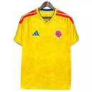 Camisa Seleção Colômbia I 26/27  - Torcedor| Masculina - Amarela com detalhes em vermelho e azul