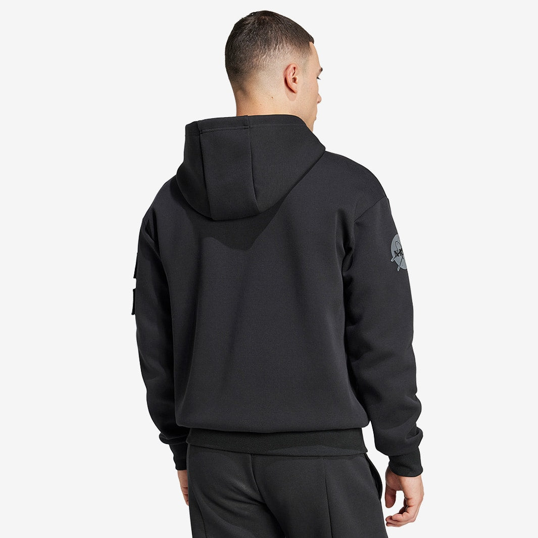 Moletom Adidas Juventus FC Nasa Seasonal, vista de costas