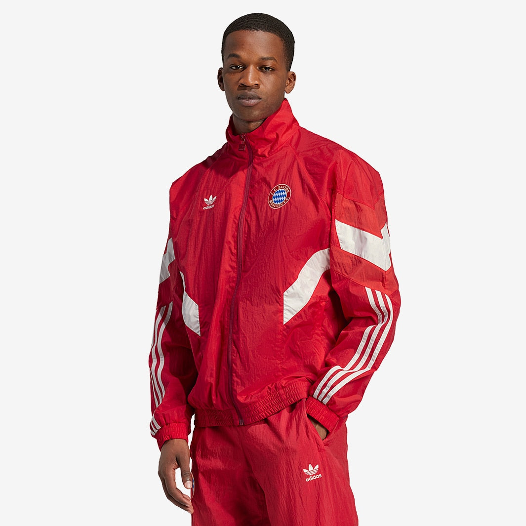 Jaqueta Adidas Originals Bayern de Munique 2024/25 na TSN Sports