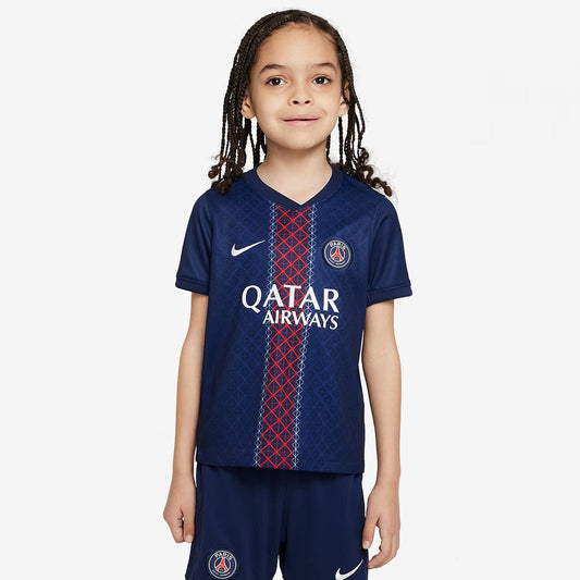 Conjunto Infantil Nike Paris Saint Germain 2025/26 I na TSN Sports