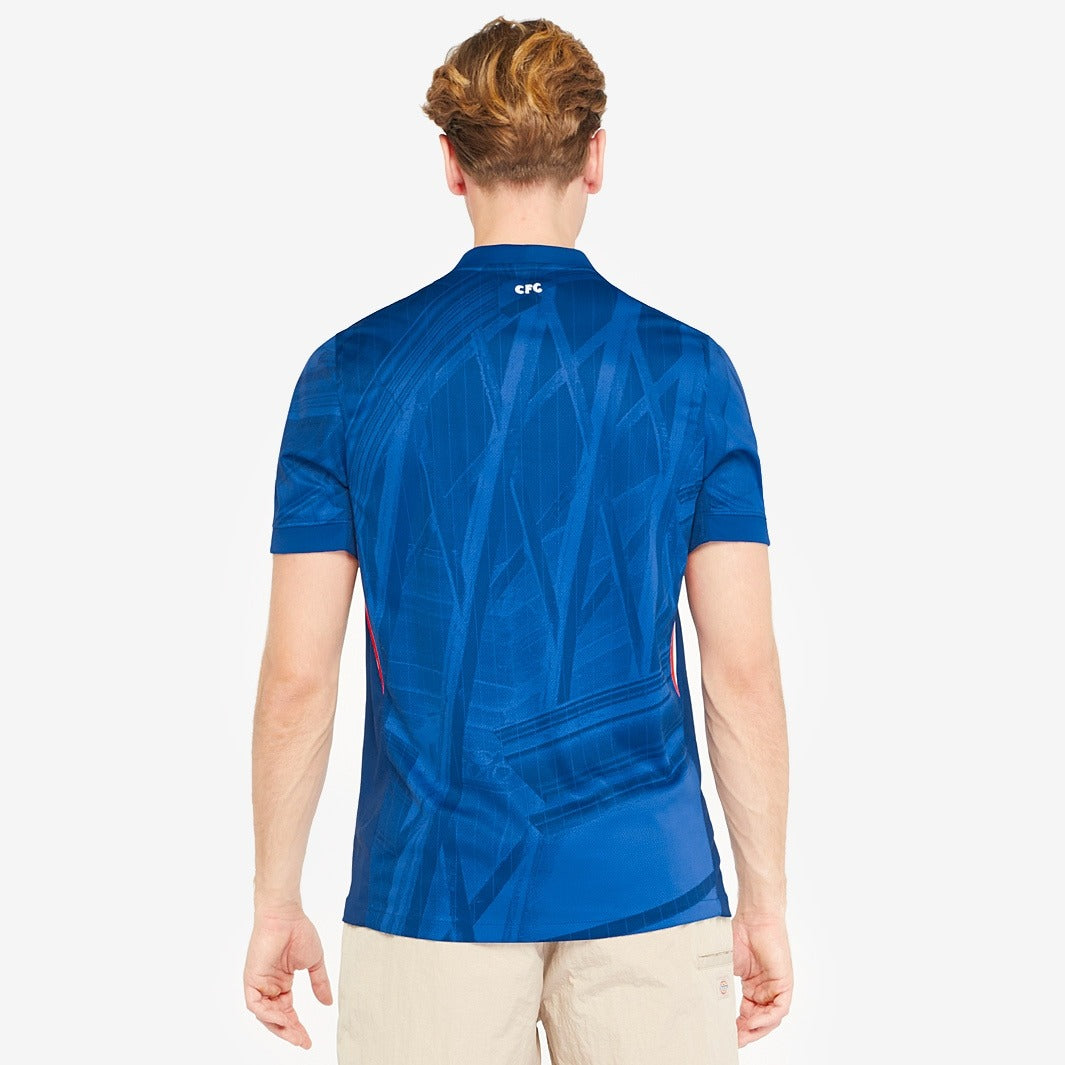 Camisa Nike Chelsea 2025/26 I Torcedor, detalhe da gola