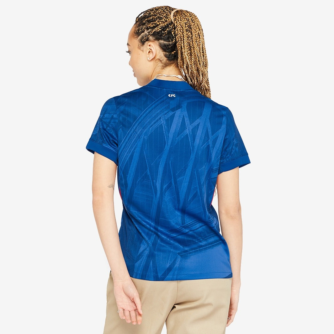Camisa Feminina Nike Chelsea 2025/26 I Torcedor, vista de costas