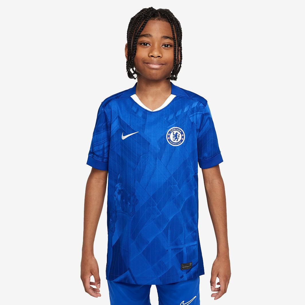Conjunto Infantil Nike Chelsea 2025/26 Torcedor na TSN Sports