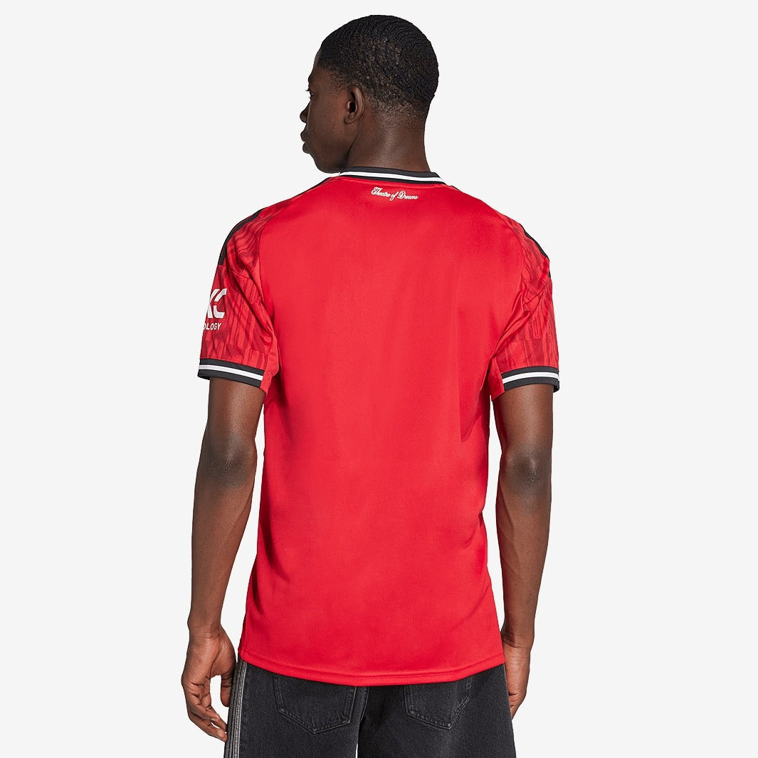 Camisa Adidas Manchester United 2025/26 I Torcedor, vista de costas
