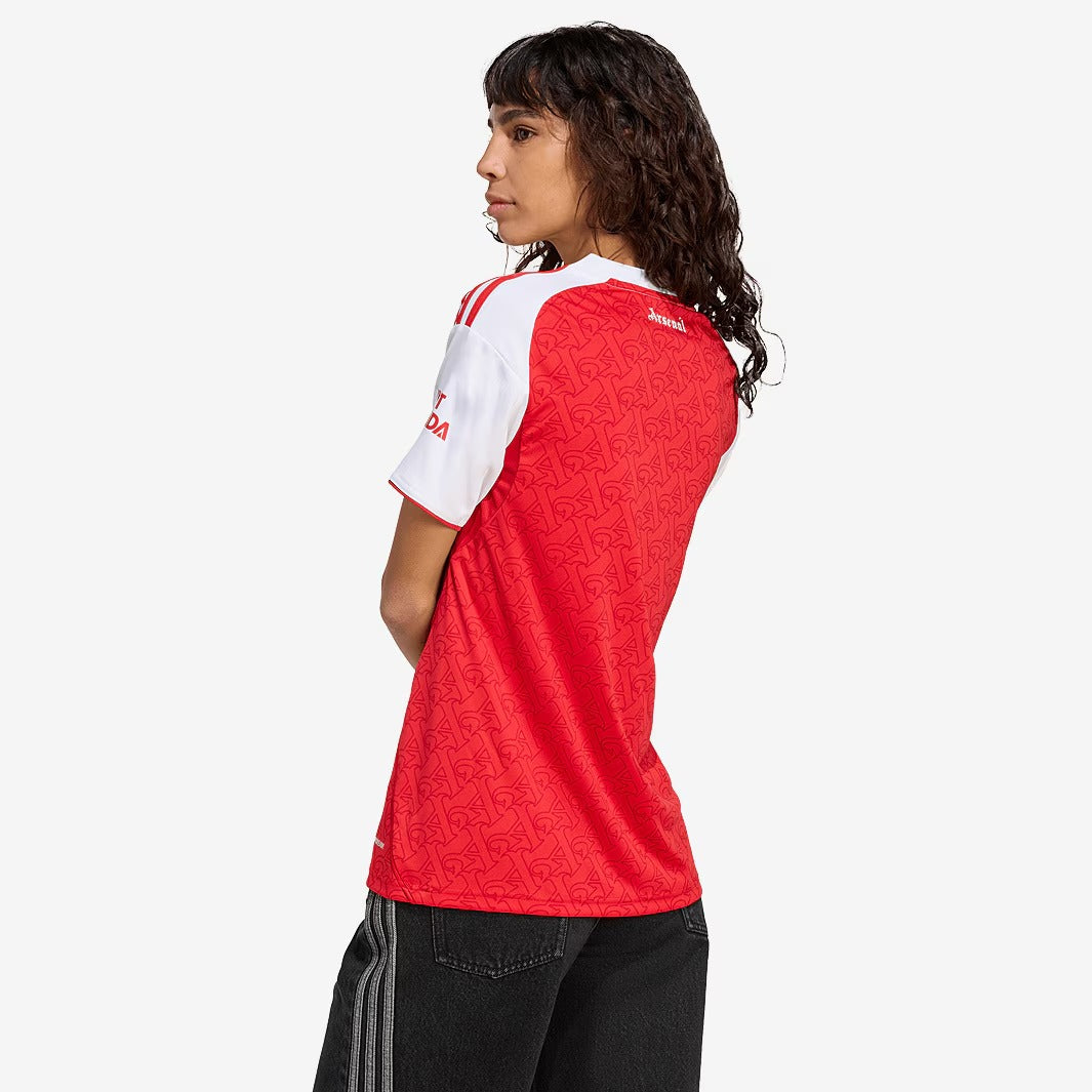 Camisa Feminina Adidas Arsenal 2024/25 I, vista de costas