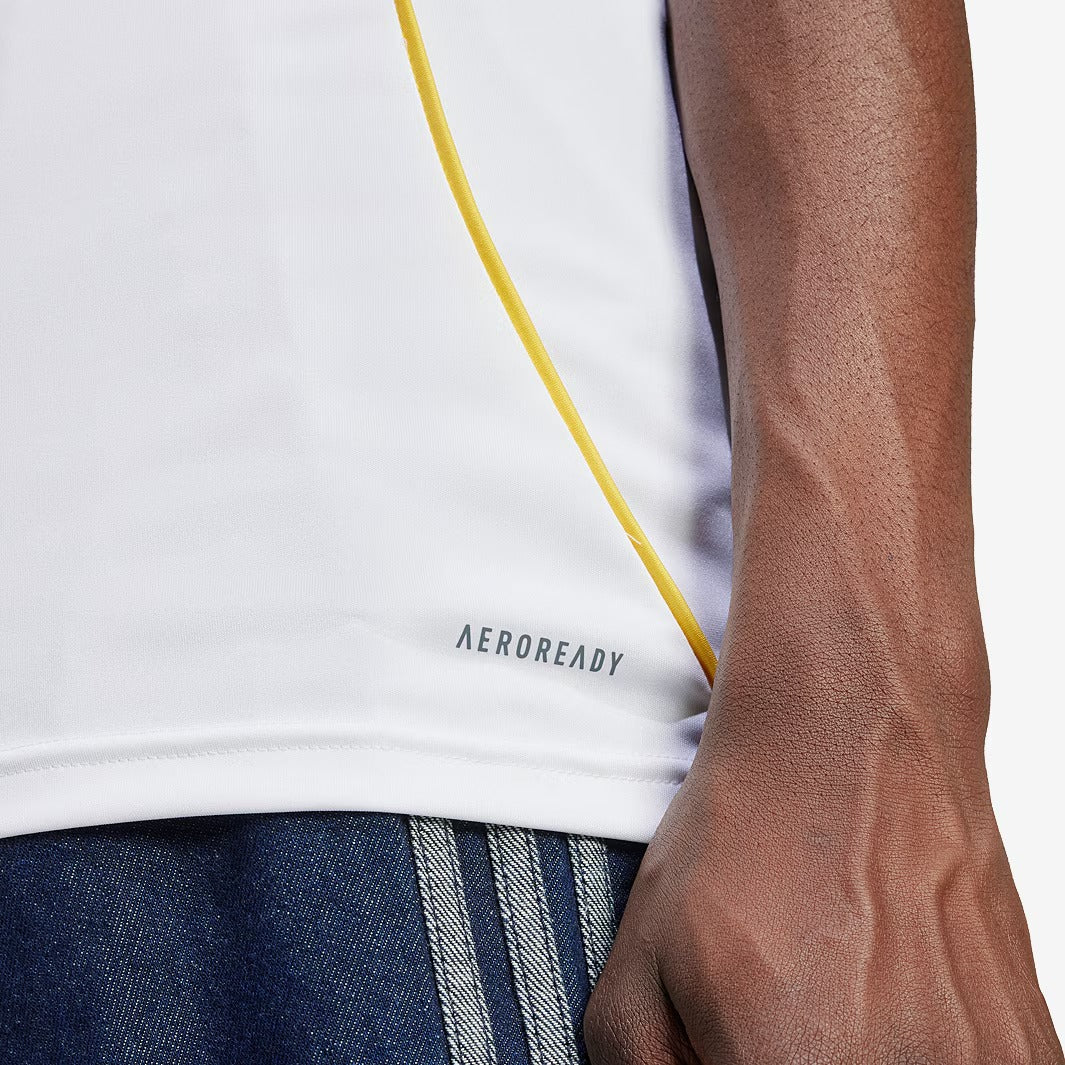 Camisa Adidas Real Madrid 2025/26 I Torcedor, detalhe da gola