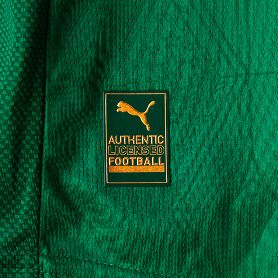 Camisa Puma Palmeiras 2025/26 I Jogador, vista lateral