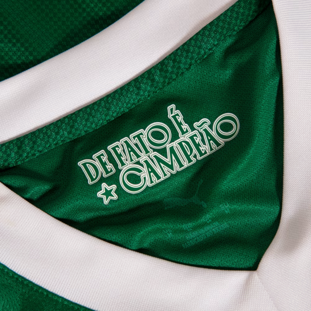 Camisa Puma Palmeiras 2025/26 I Jogador, etiqueta interna