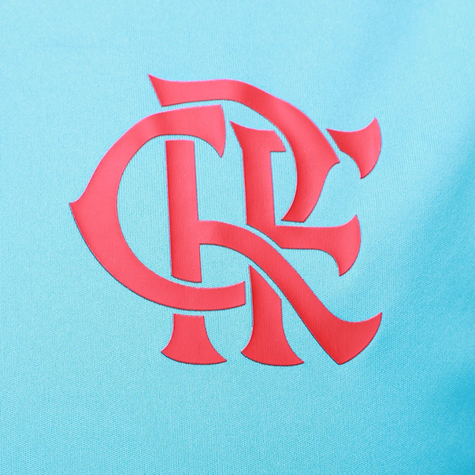 Camisa Adidas Treino Flamengo 2025/26, vista de costas