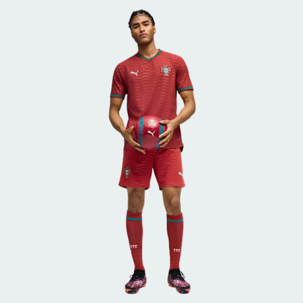 Camisa Portugal 2026/27 I Jogador, vista de frente