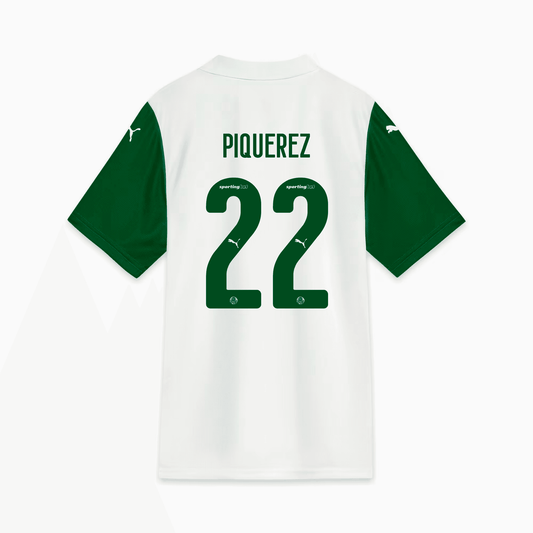Camisa Puma Palmeiras 2025/26 II - Piquerez N° 22 na TSN Sports