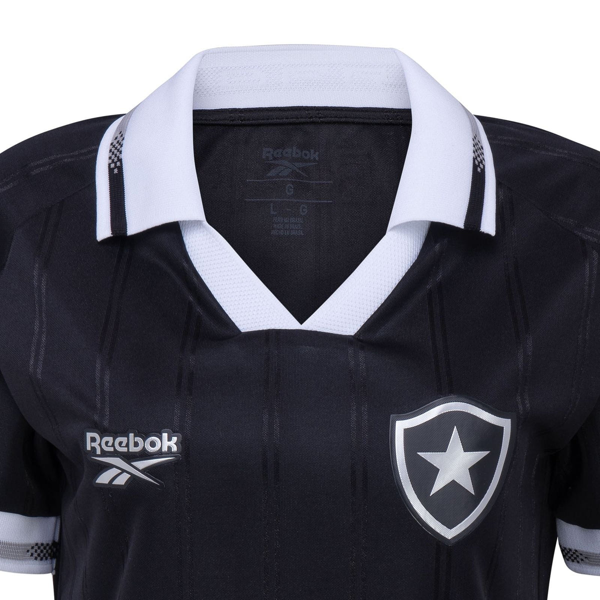 Camisa Rebook Feminina Botafogo 2025/26 II, vista de costas