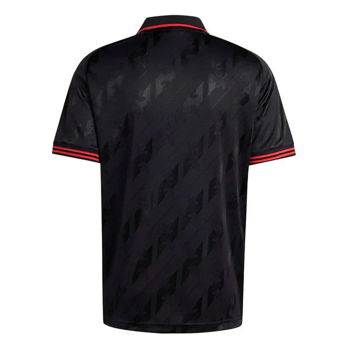 Camisa Flamengo Lifestyle 2025, detalhe do escudo