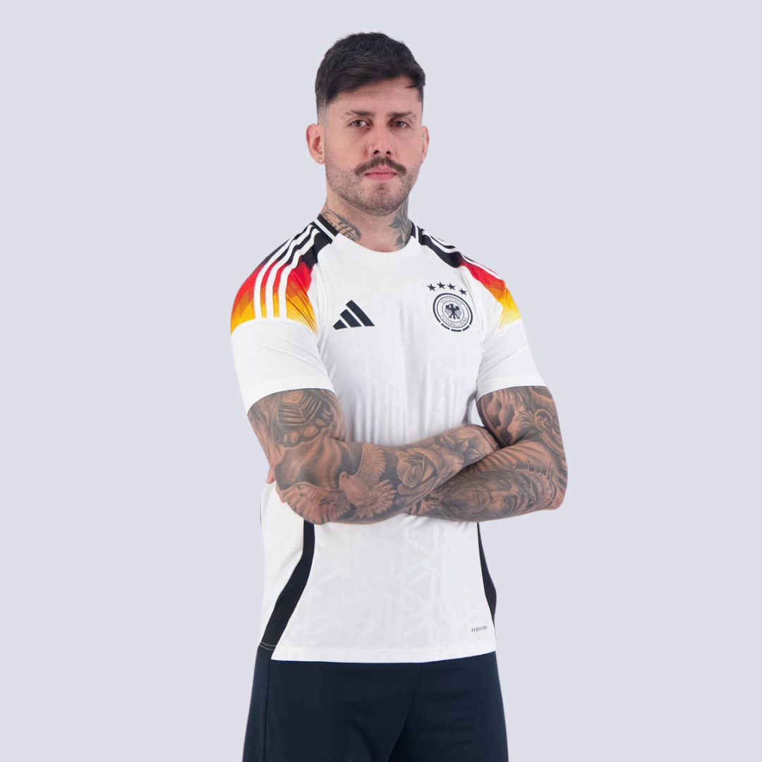 Camisa Alemanha 2024/25 I Torcedor, detalhe da gola
