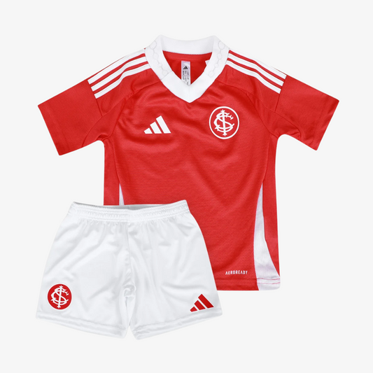 Conjunto Infantil Adidas Internacional 2025/26 I na TSN Sports