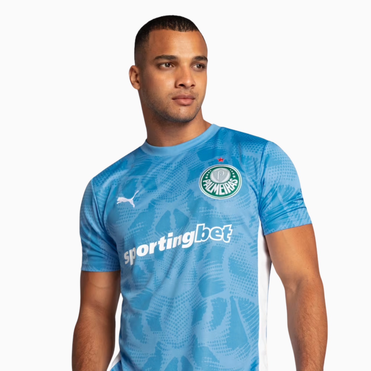 Camisa Goleiro Palmeiras 2025 I – Torcedor, vista de costas