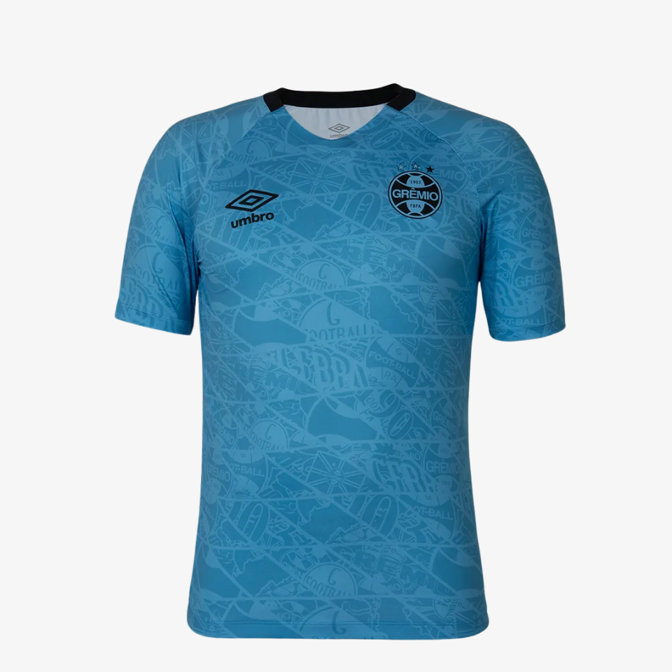 Camisa Aquecimento Umbro Grêmio 2025/26 na TSN Sports