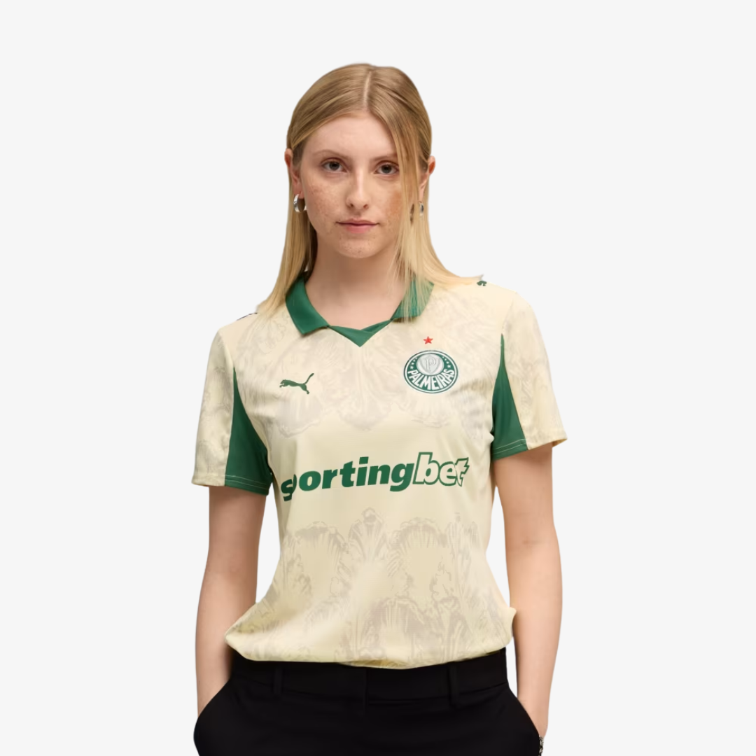 Camisa Feminina Puma Palmeiras x KidSuper 2025/26 na TSN Sports