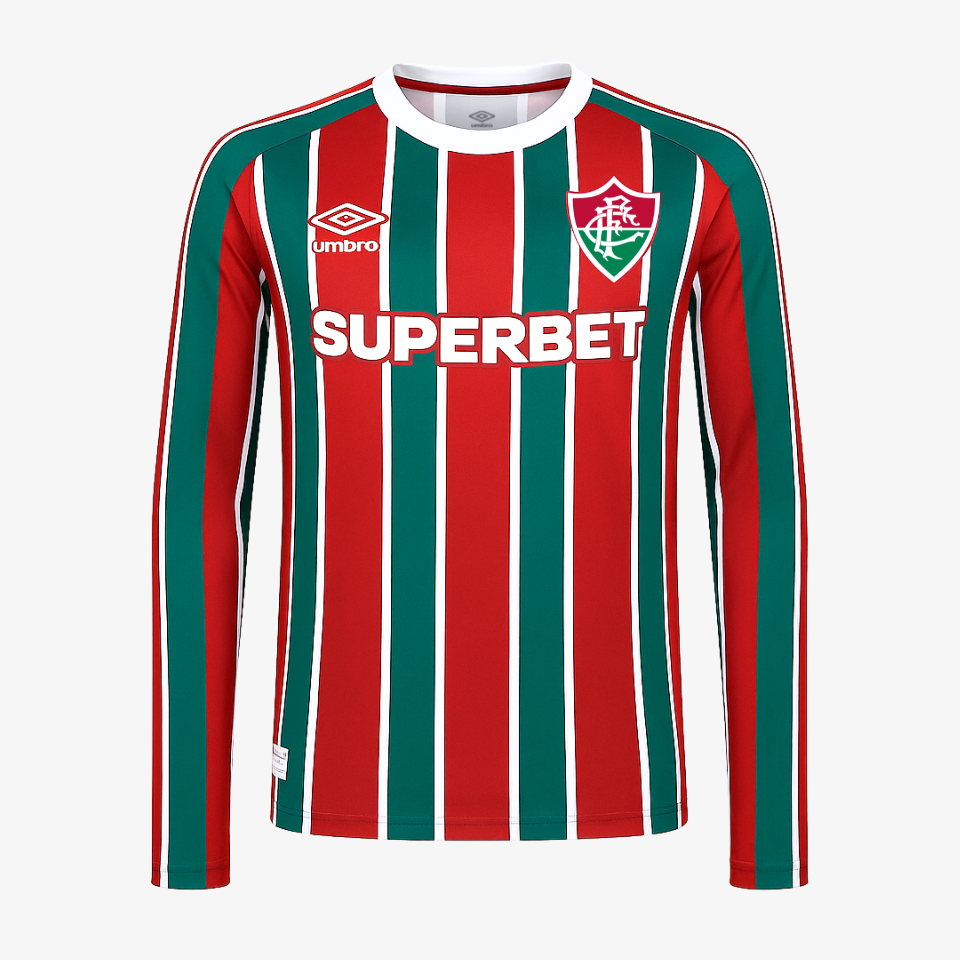 Camisa Manga Longa Umbro Fluminense 2025/26 I na TSN Sports