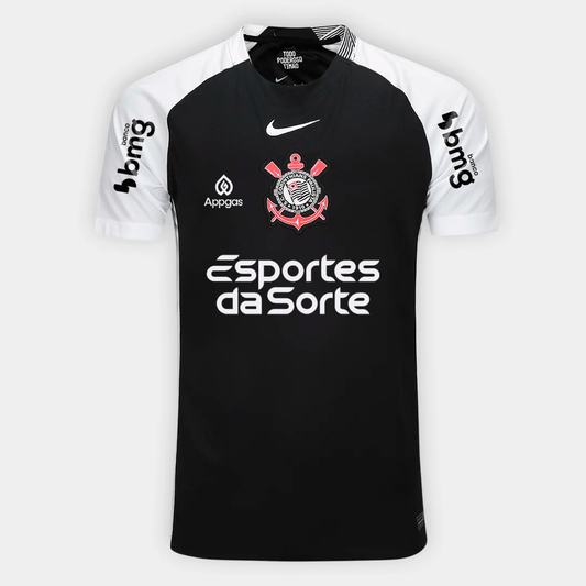 Camisa Nike Corinthians 2025/26 II Torcedor Com Patrocínios na TSN Sports