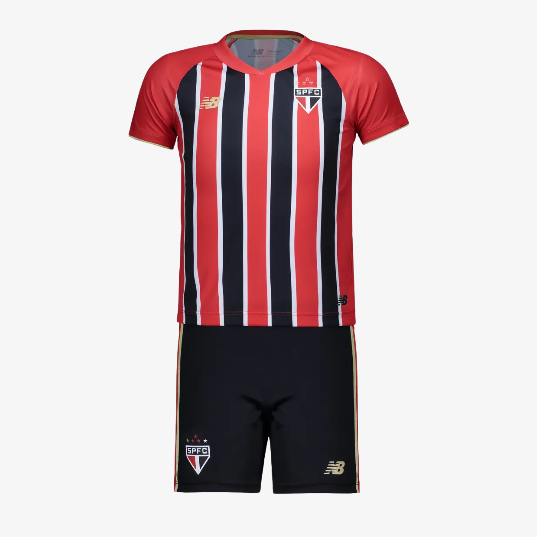 Conjunto Infantil New Balance São Paulo 2025/26 II na TSN Sports