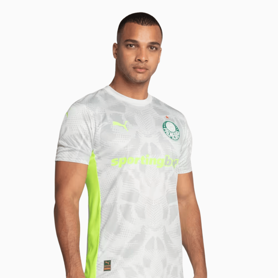 Camisa Goleiro Palmeiras 2025/26 III Jogador, vista de frente