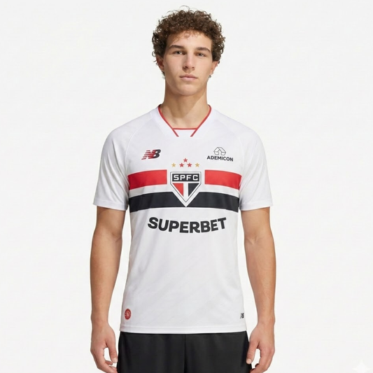 Camisa São Paulo I 2026/27 Jogador na TSN Sports