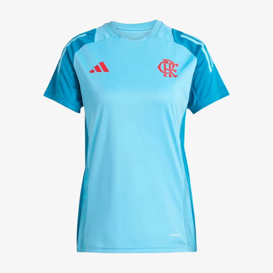 Camisa Adidas Feminina Treino Flamengo 2025/26 na TSN Sports