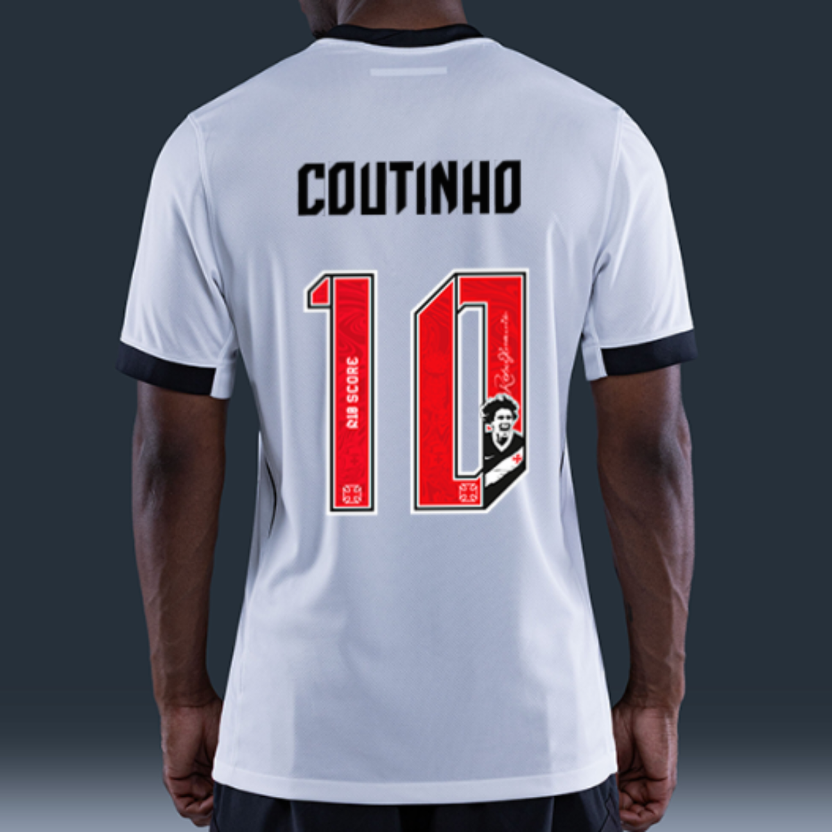 Camisa Nike Vasco 2026/27 II COUTINHO N° 10 na TSN Sports