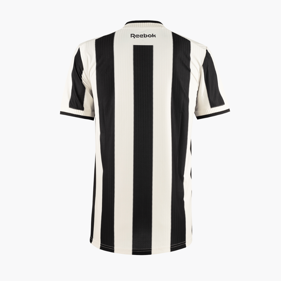 Camisa Reebok Botafogo 2024/25 I, detalhe do escudo