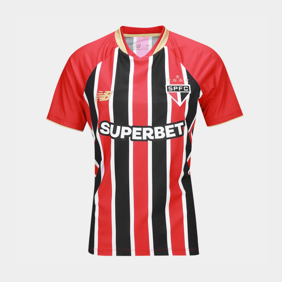Camisa Feminina New Balance São Paulo 2025/26 II na TSN Sports