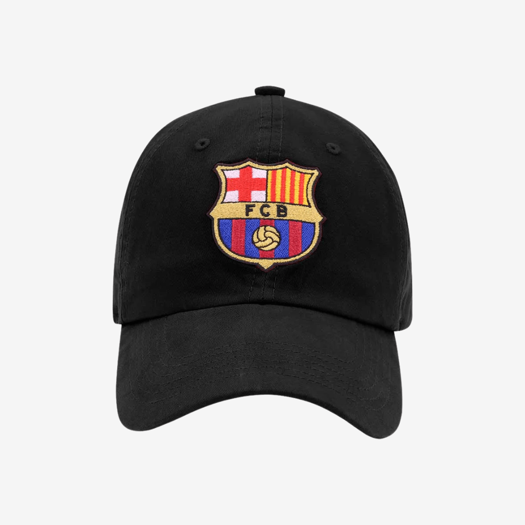 Boné Barcelona - Preto, vista de frente
