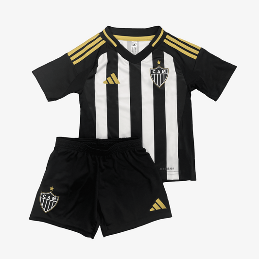 Conjunto Infantil Adidas Atlético Mineiro 2024/25 I na TSN Sports