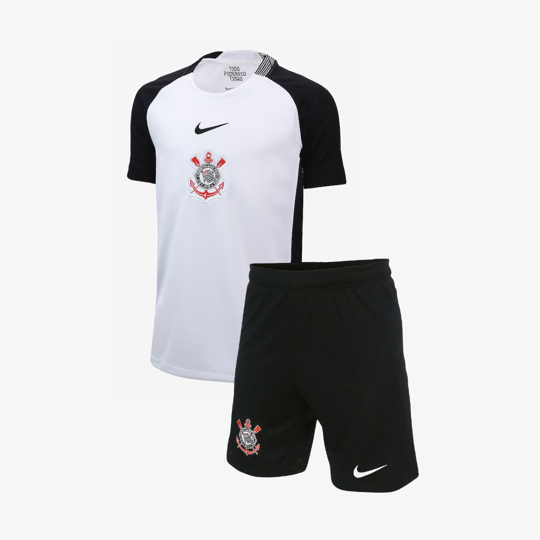 Conjunto Infantil Nike Corinthians 2025/26 I na TSN Sports