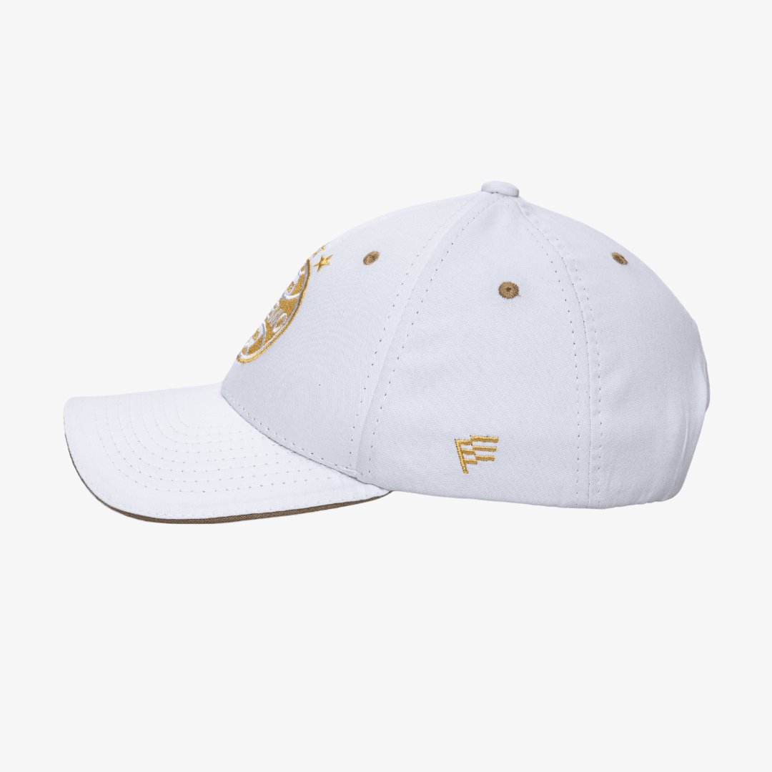 Boné Grêmio Gold - Branco, vista de costas