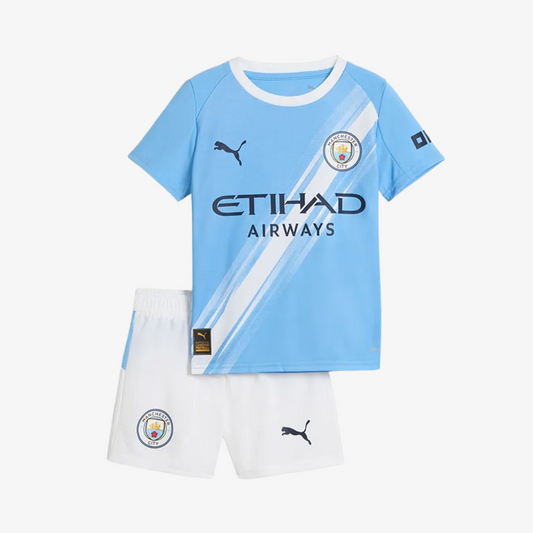 Conjunto Infantil Puma Manchester City 2025/26 I na TSN Sports