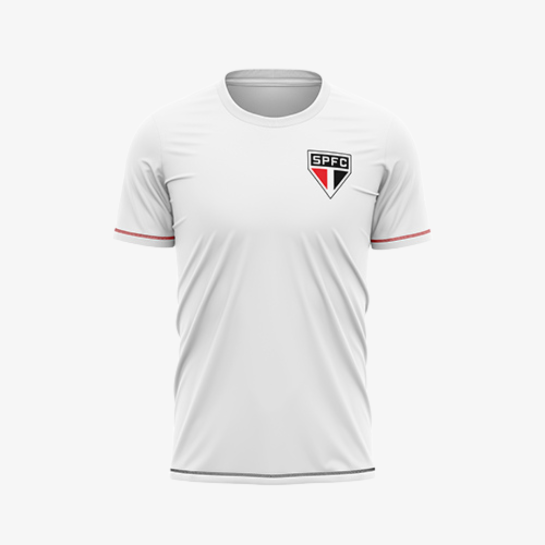 Camiseta São Paulo FC Essência SPCF, detalhe da gola