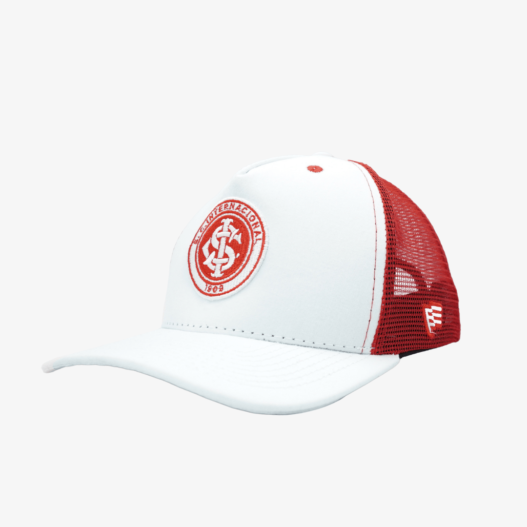Boné Trucker Internacional Tela - Branco na TSN Sports