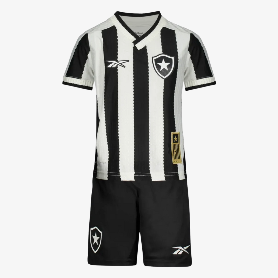 Conjunto Infantil Reebok Botafogo 2025/26 I na TSN Sports