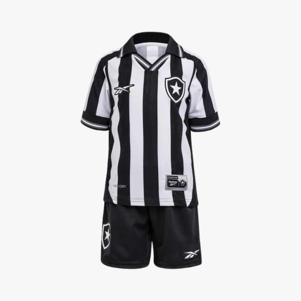 CONJUNTO INFANTIL Reebok Botafogo 2025/26 I na TSN Sports