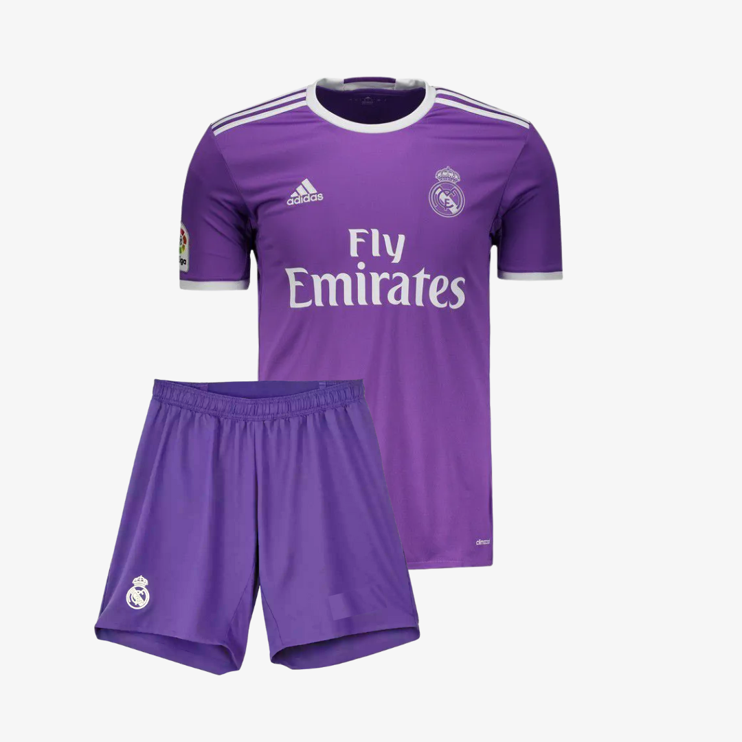 Conjunto Infantil Adidas Real Madrid  2017/18 na TSN Sports