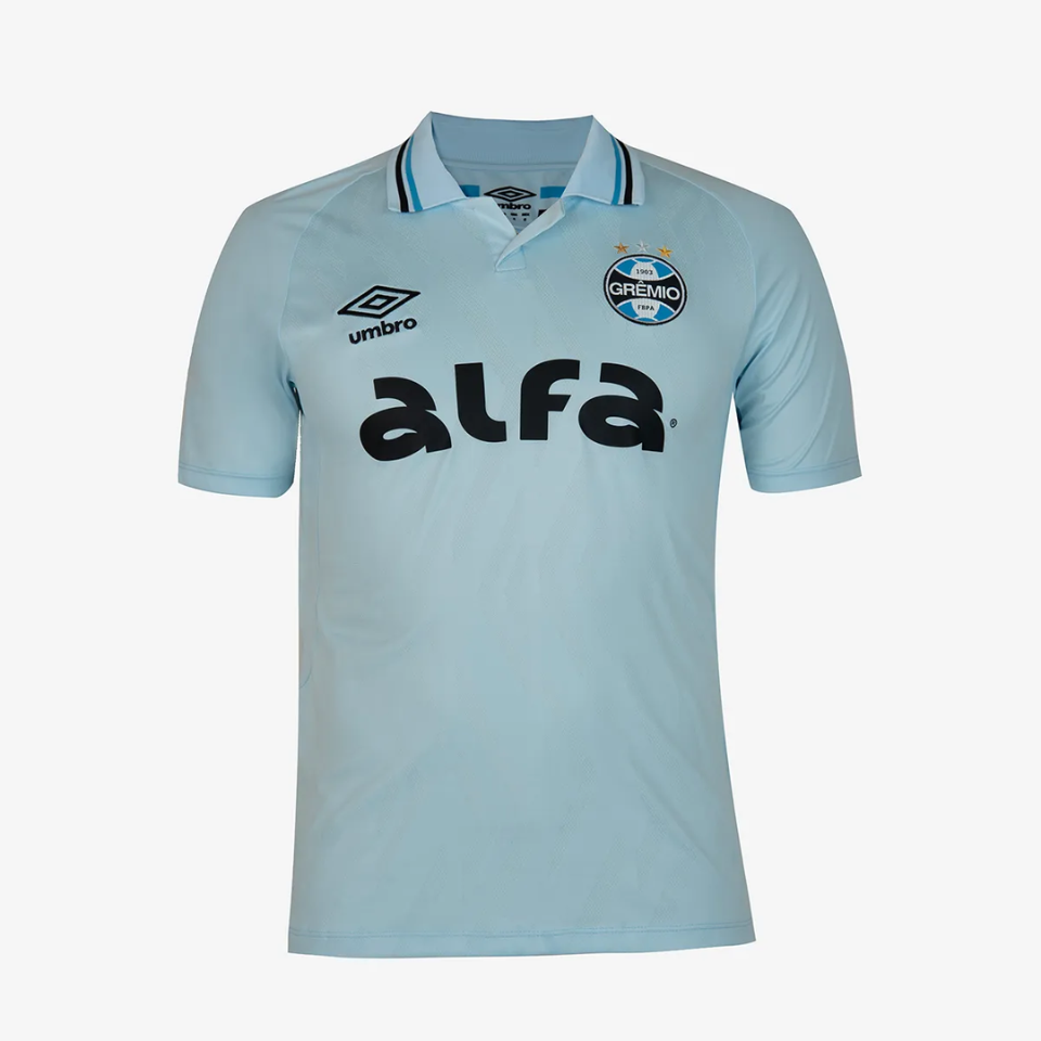 Camisa Umbro Grêmio 2025/26 II Azul Celeste na TSN Sports